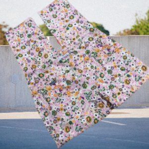 Sold NWOT Cropped Pant Floral Stretch Pullon Pull On